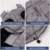 Grey Thermosonic Winter Jacket||size:S,M,L,XL,2XL,3XL,4XL
