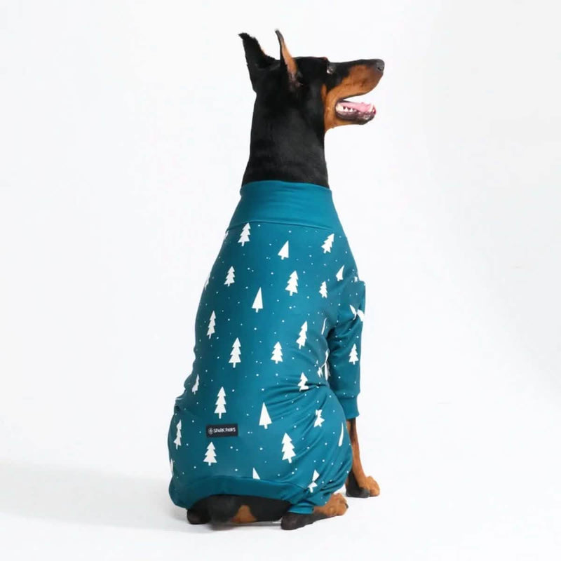 Dog Christmas Pajama - Frosty Pines (2)