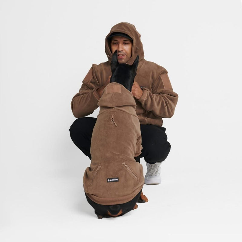 CozyFlex Utility Dog Hoodie - Brown