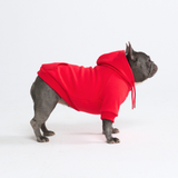 Essential Crimson Red Hoodie||size:L,XL