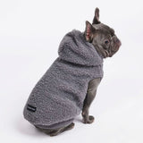 Teddy Sherpa Dog Jacket - Grey