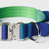 Tactical Dog Collar Set - Lime Wave (1.5"/4cm)