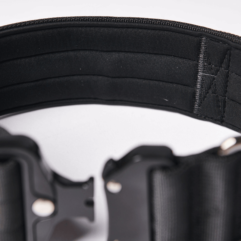 Tactical Dog Collar - Black (2"/5cm)